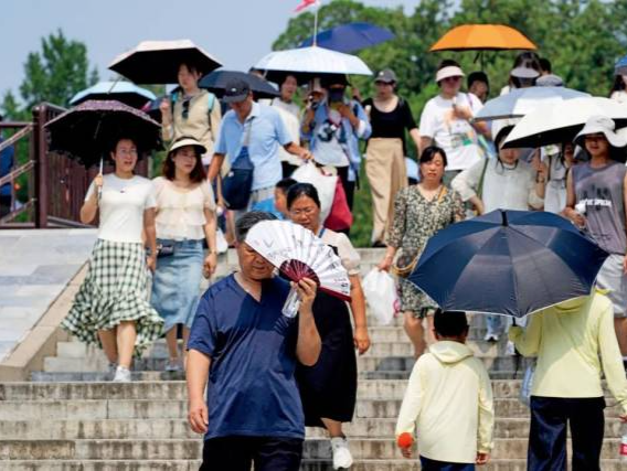 高温+暴雨双预警！陕湘渝等局地气温将超40℃ 