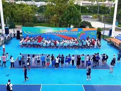 第十五届全国运动会网球测试赛在横琴开赛