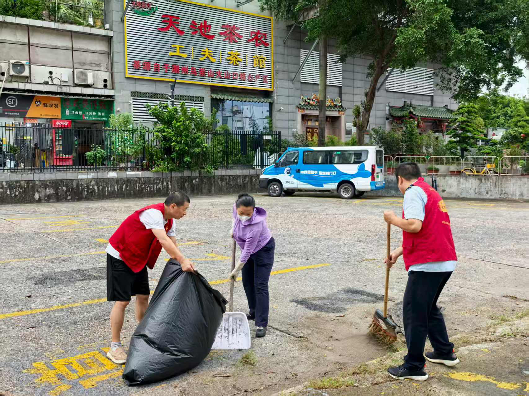 草埔车队党员志愿服务行动，助力蚊媒传染病防控