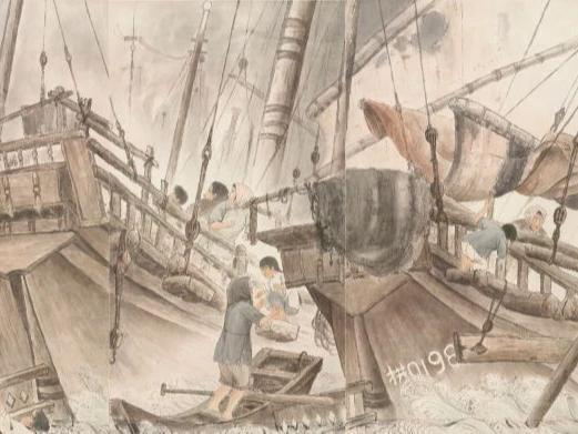 以笔为戈绘海疆 从海洋维度看关山月抗战绘画