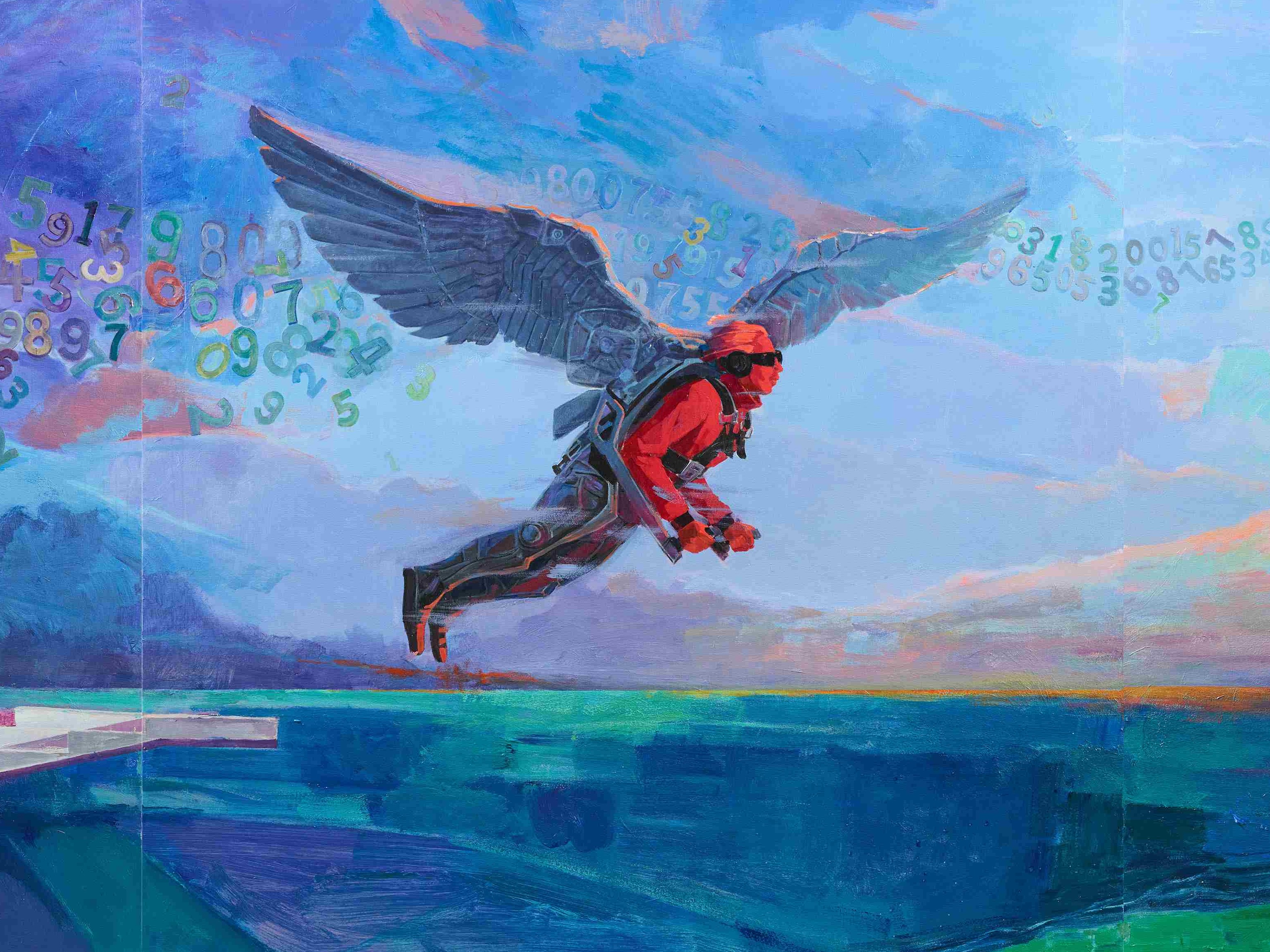 惊艳！“深圳经济特区建立45周年百米油画长卷创作展”讲述深圳奇迹