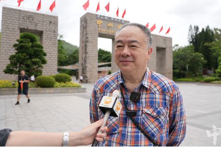 香港著名导演高志森故里寻根，为中山影视产业发展献策