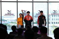 （体育）（1）乒乓球——WTT横滨冠军赛抽签仪式举行