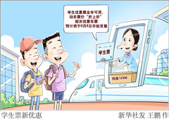 （图表·漫画）学生票新优惠