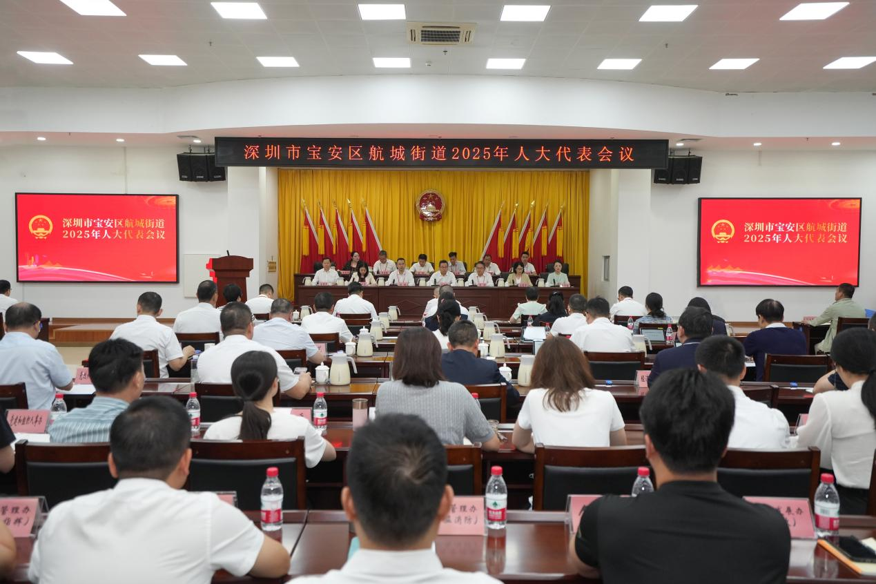 为下半年工作建言献策！航城街道召开2025人大代表会议