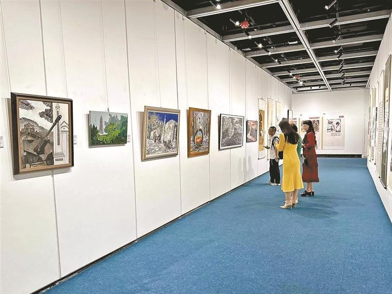香港举办纪念抗战胜利80周年大型书画展