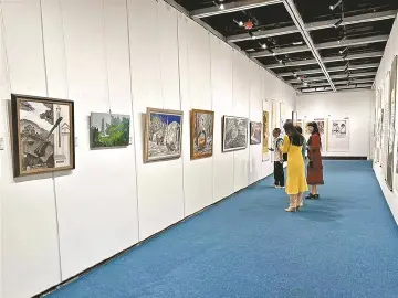 香港举办纪念抗战胜利80周年大型书画展