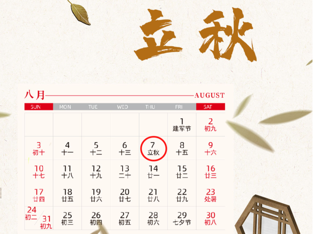 哪天立秋，咋定？立秋后，哪天出伏？