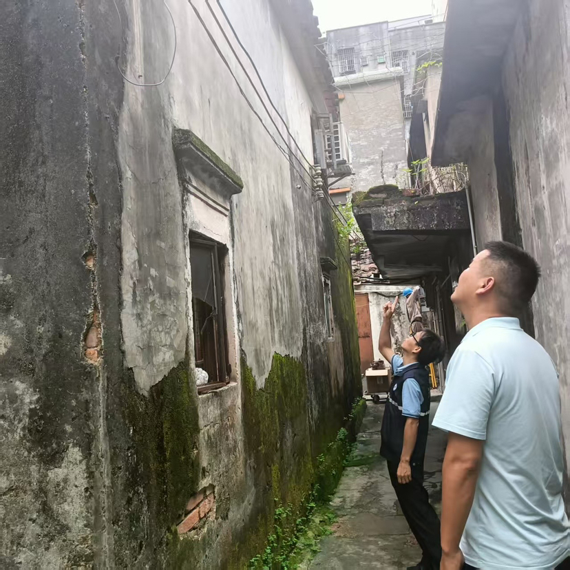 马田街道薯田埔社区多维度筑牢台风“前置防线”