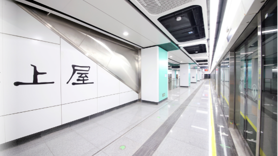 途经石岩！13号线一期北段开启“跑图”试运行