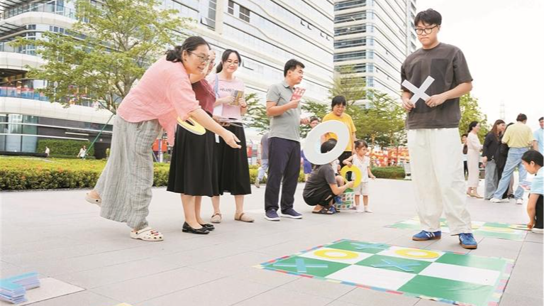 宝安汇智园区趣味游园话中秋