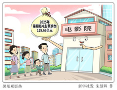 （图表·漫画）暑期观影热