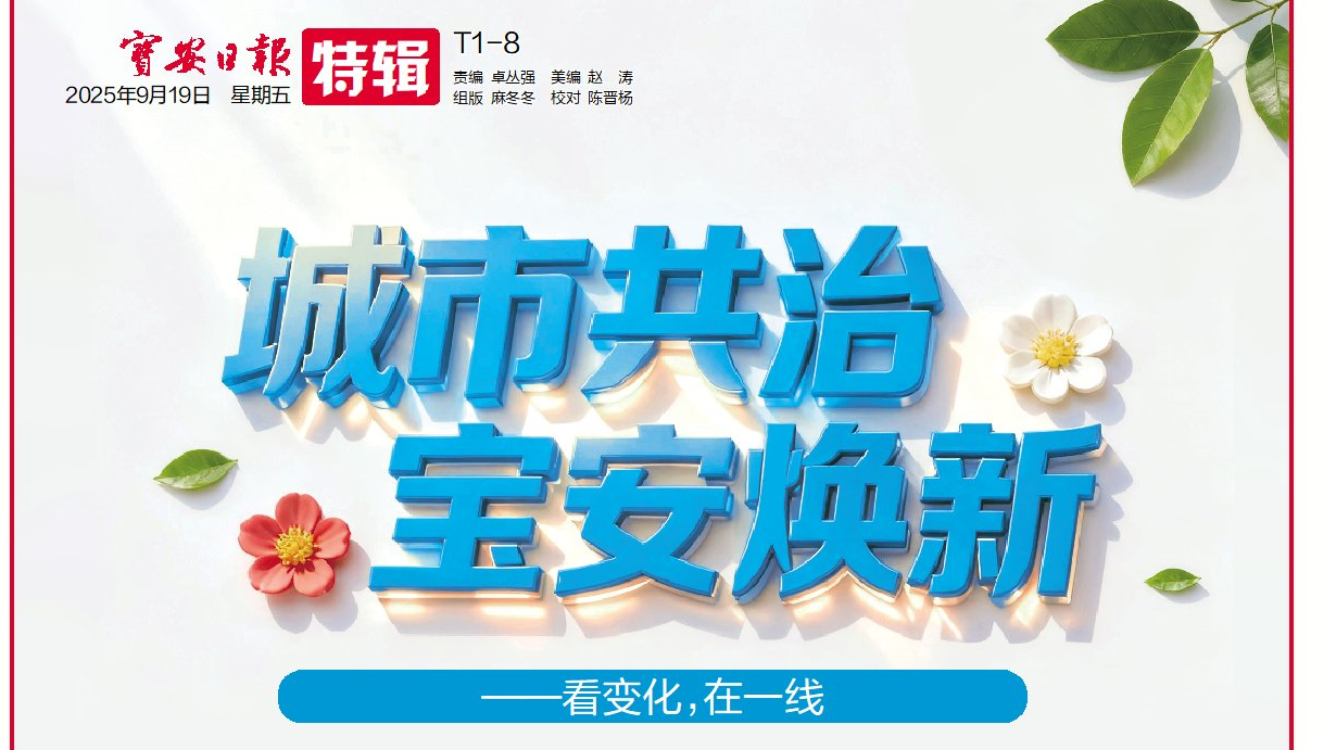 城市共治 宝安焕新——看变化，在一线