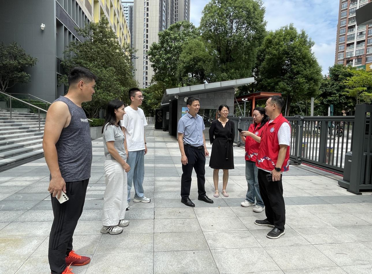 曙光社区严阵以待防台风，全面排查重点场所筑牢安全防线