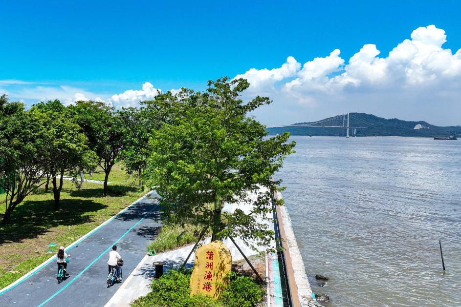 国庆节前开放 绝美骑行道+大片沙滩！南沙湾滨海岸线全线贯通