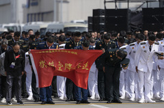 新华全媒+丨第十二批在韩中国人民志愿军烈士遗骸回国（20）