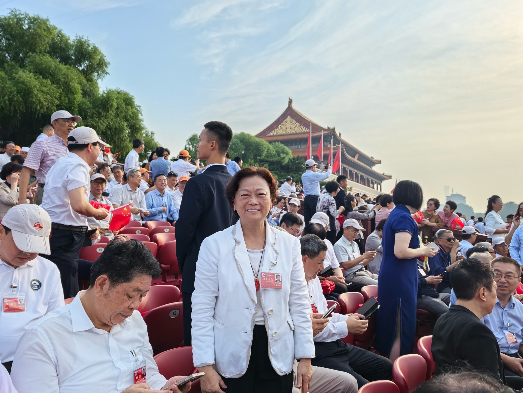 港区全国政协委员高佩璇：天安门阅兵展现国家强大实力