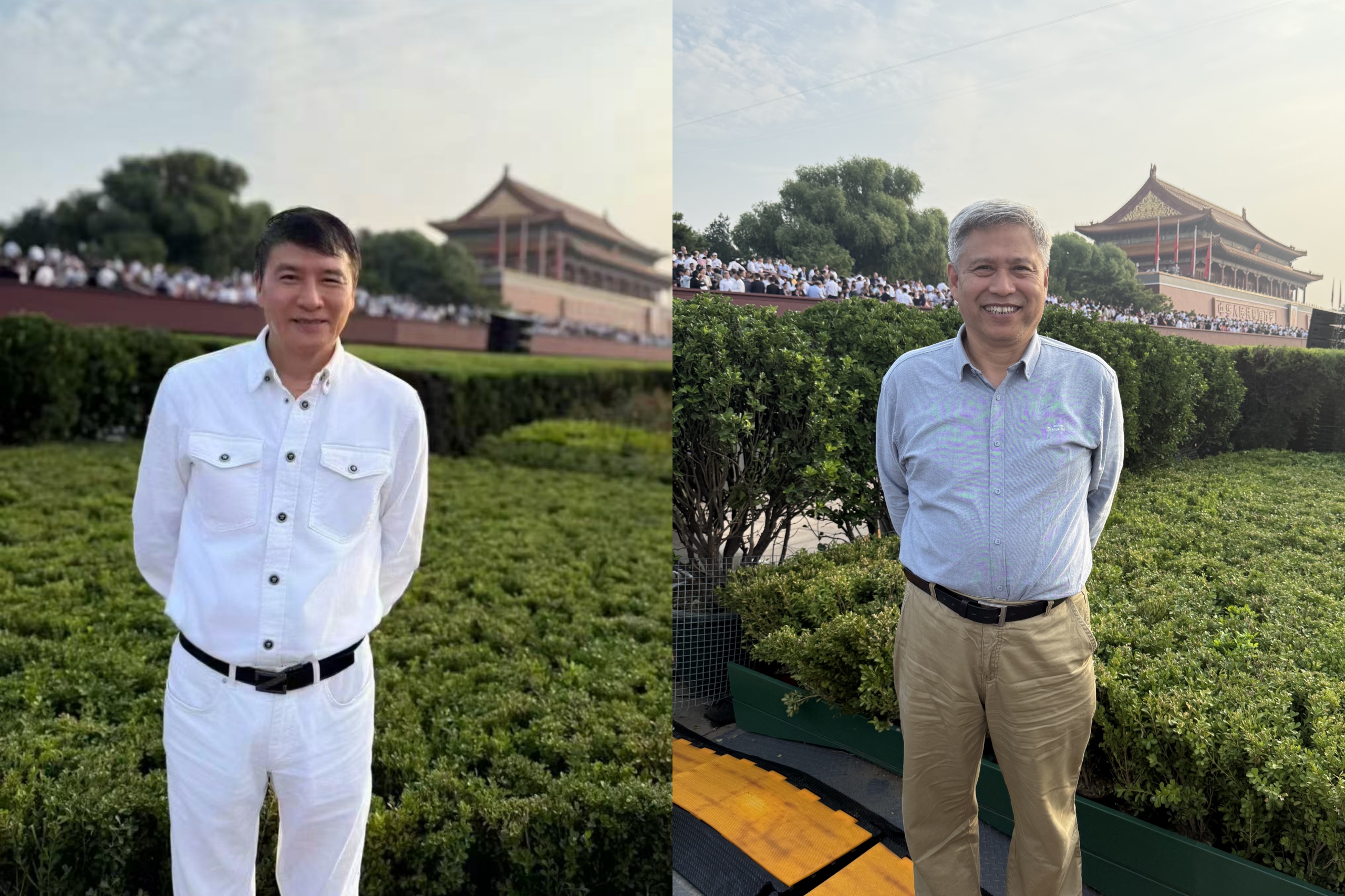 香港中文大学（深圳）多位教授受邀现场观礼