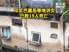 印尼巴厘岛等地洪灾已致19人死亡 
