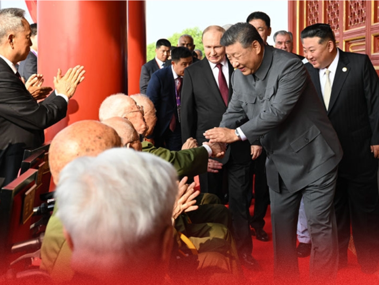 这6位与总书记握手的老战士是谁？