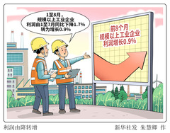 （图表·漫画）利润由降转增