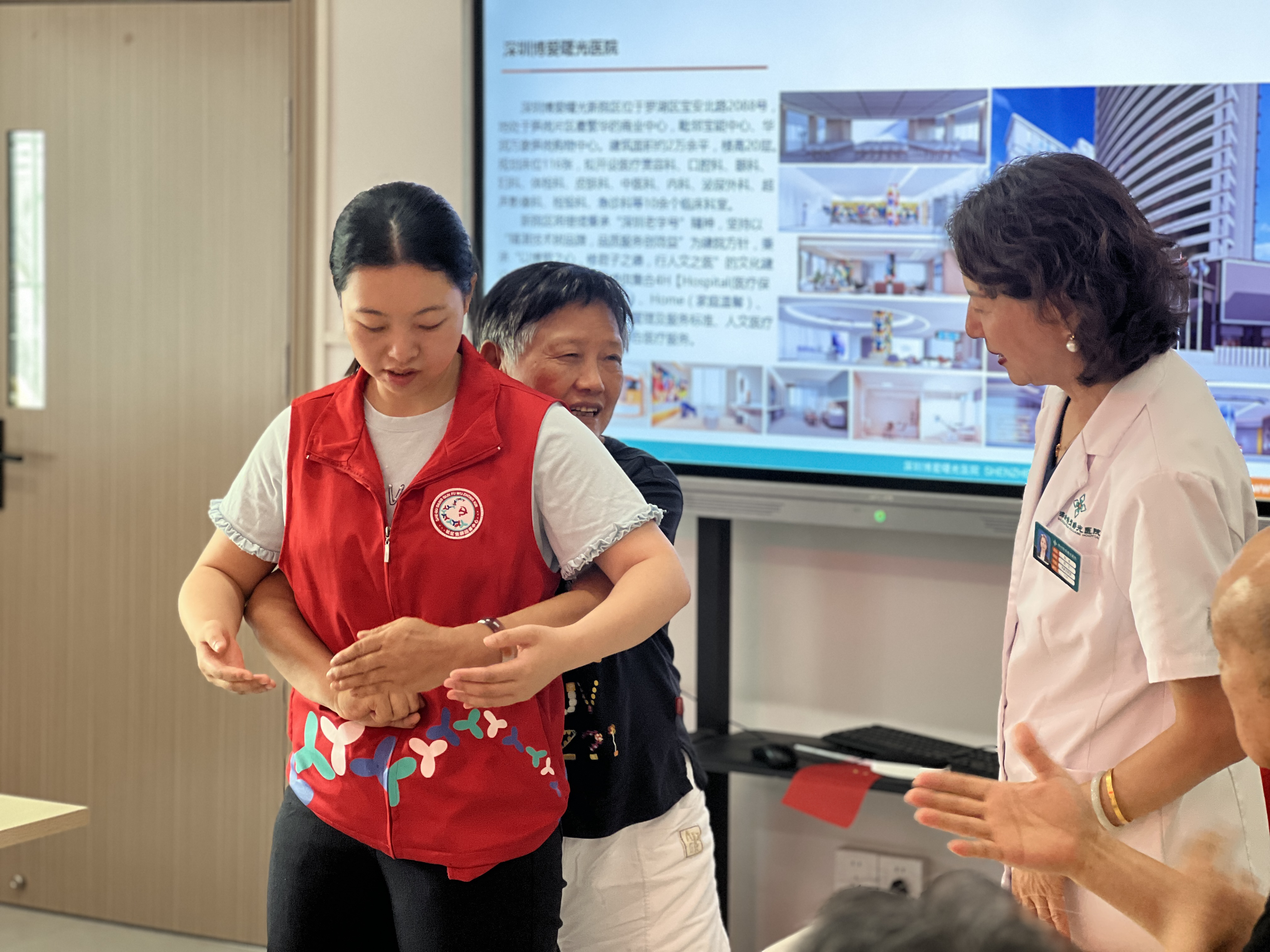 桂木园社区开展长者急救技能培训活动