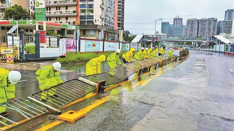 “桦加沙”掠过深圳 龙华三防形势平稳