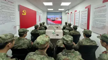 传承抗战精神，新安民兵在阅兵中汲取奋进力量