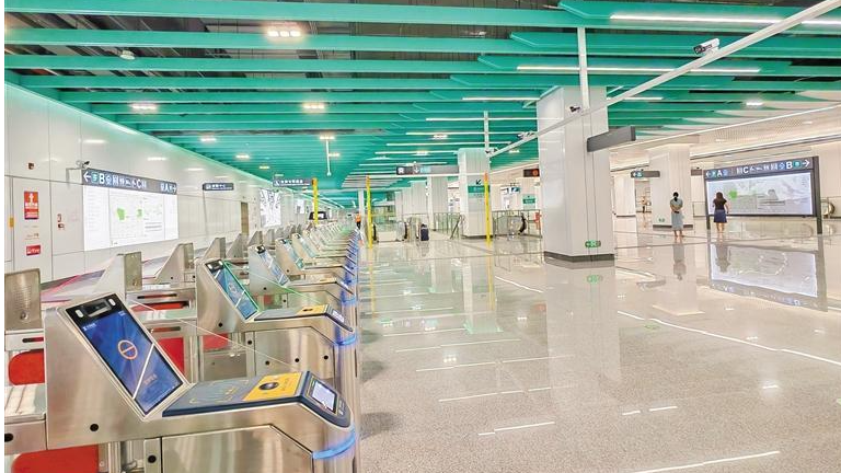 地铁6号线支线二期开通在即!宝安日报记者探营光明城站