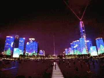 国庆假期八天，深圳灯光表演最新安排来了！