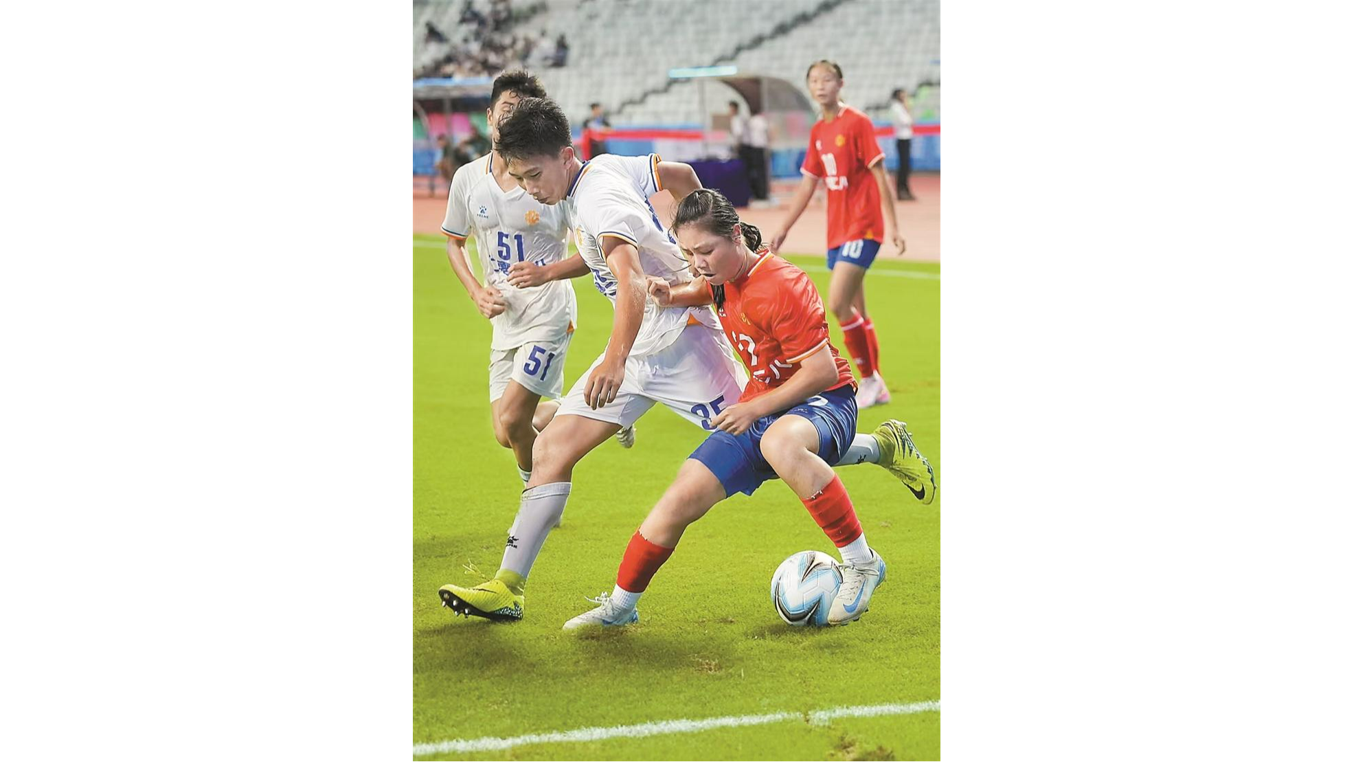 宝安女足练昱彤入选五人制国青队，有望代表中国队出战亚青会