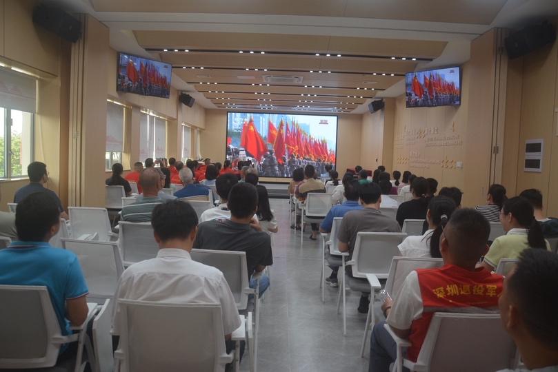 “红色村”土洋社区——集体看直播 共缅红色情