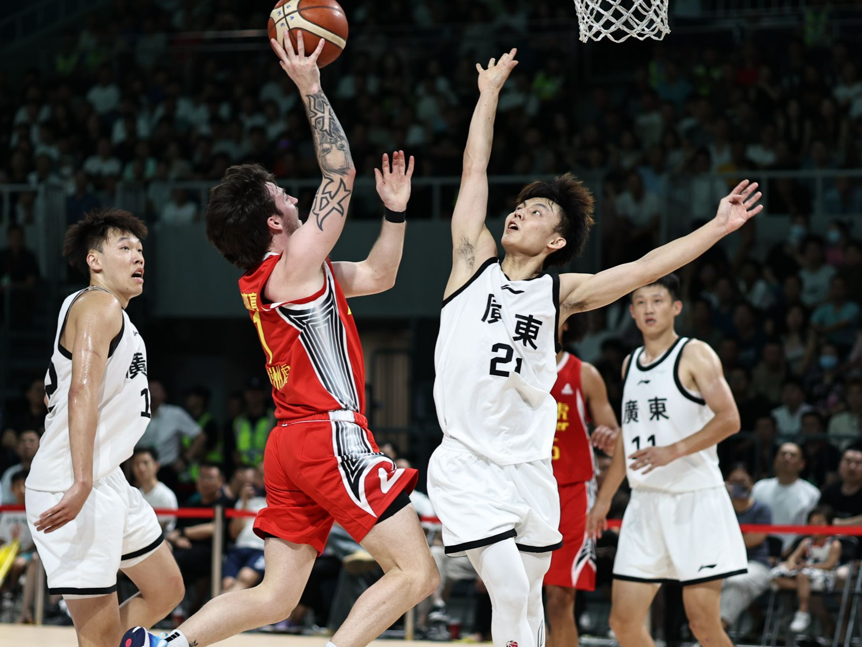 两分惜败！广东全运男篮91：93 不敌墨尔本老虎男篮