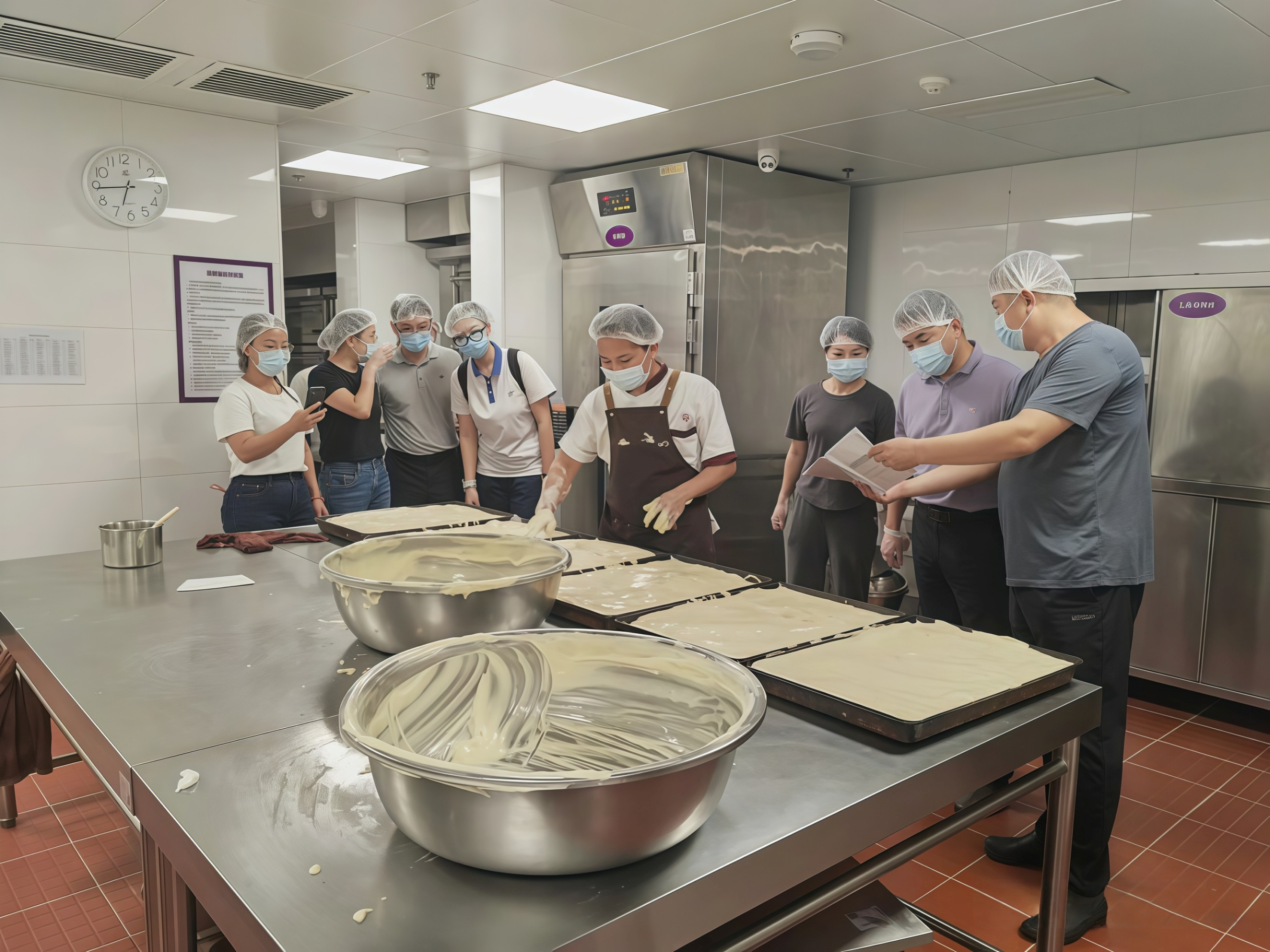 深圳高级中学突击检查食堂食品安全，师生家长齐守“舌尖安心”
