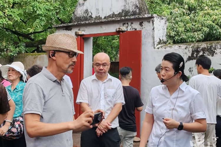 《黄河大合唱》词作者后人张安东点赞中山文旅资源