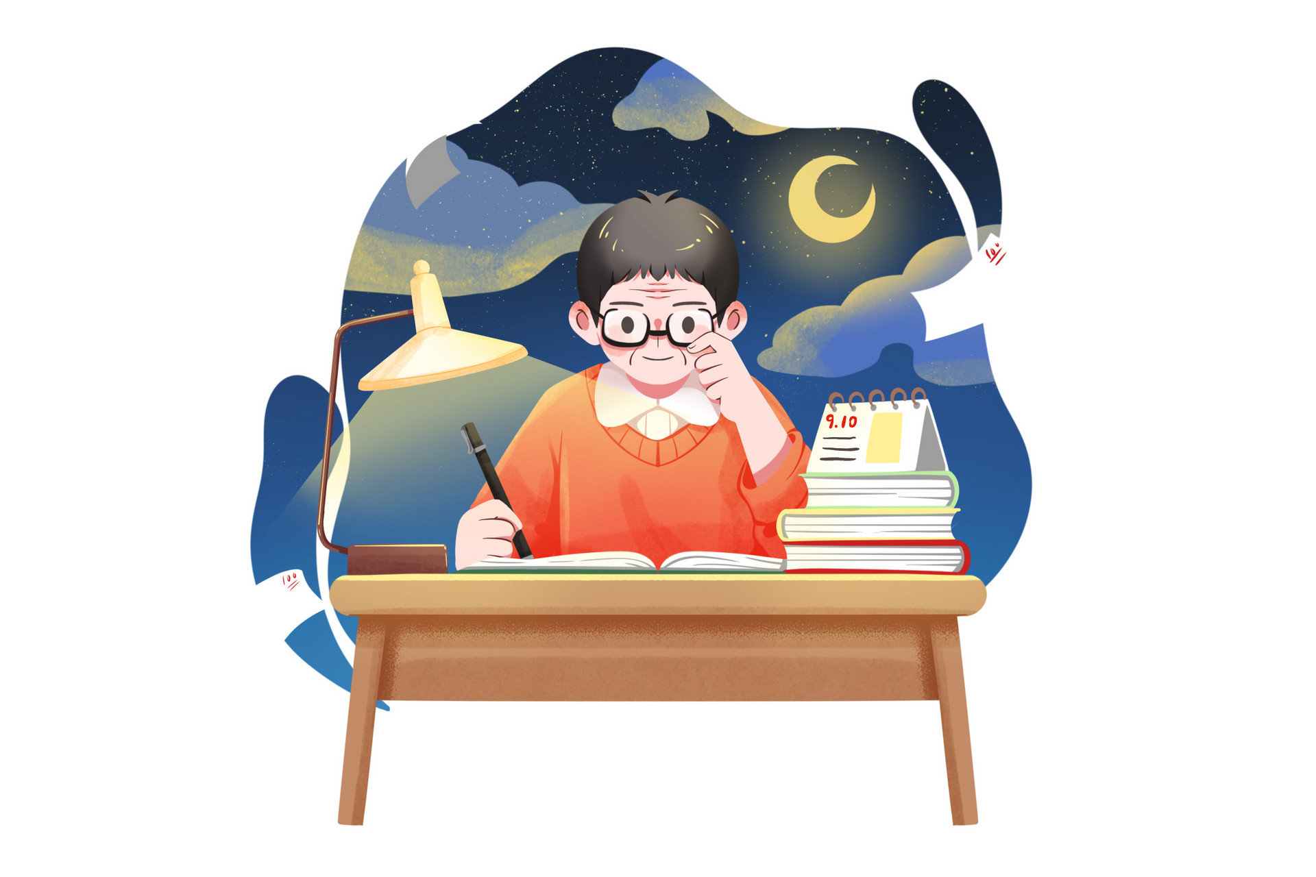 诗歌 |《粉笔灰里的星光》
