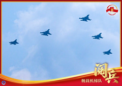 （图表·海报）纪念抗战胜利80周年丨舰载机梯队