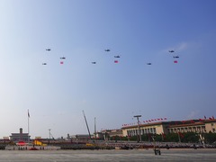 空中受阅梯队29型装备集中亮相 展示我军空中作战力量的跨越式发展