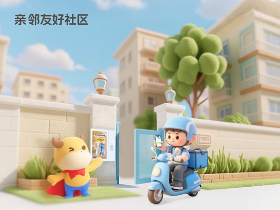 亲邻科技上线“骑手友好通行”服务，数字赋能破解社区最后100米配送瓶颈
