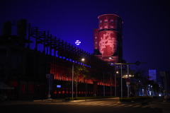 夜探服贸会“首钢小镇”（6）