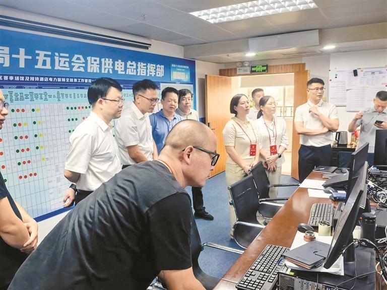 人大代表来“挑刺” 织牢十五运会保障网