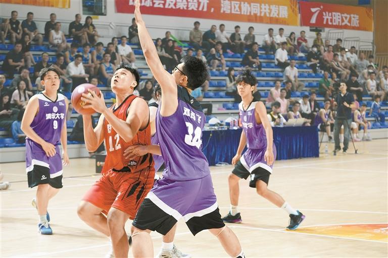 第三届“湾区创新走廊”篮球联赛启幕，市民可免费预约观赛