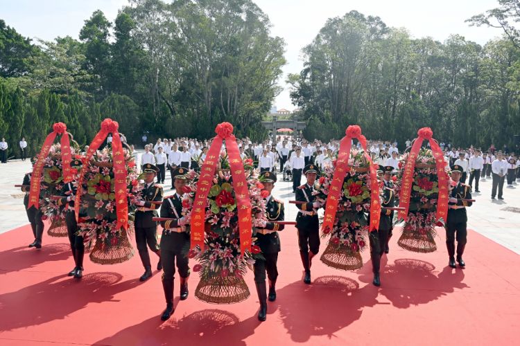 缅怀革命先烈，凝聚奋进力量！中山举行烈士纪念日公祭活动