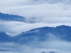 秋雨过后：云海似仙境 风景美如画