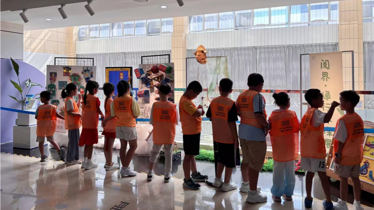 宝安区图书馆福永街道分馆"阅界・绿行环保作品展"圆满收官