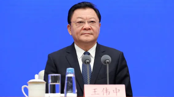 王伟中任内蒙古自治区党委书记