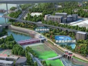 可截排50年一遇雨洪水！深圳在建最大直径水利隧洞掘进破百米