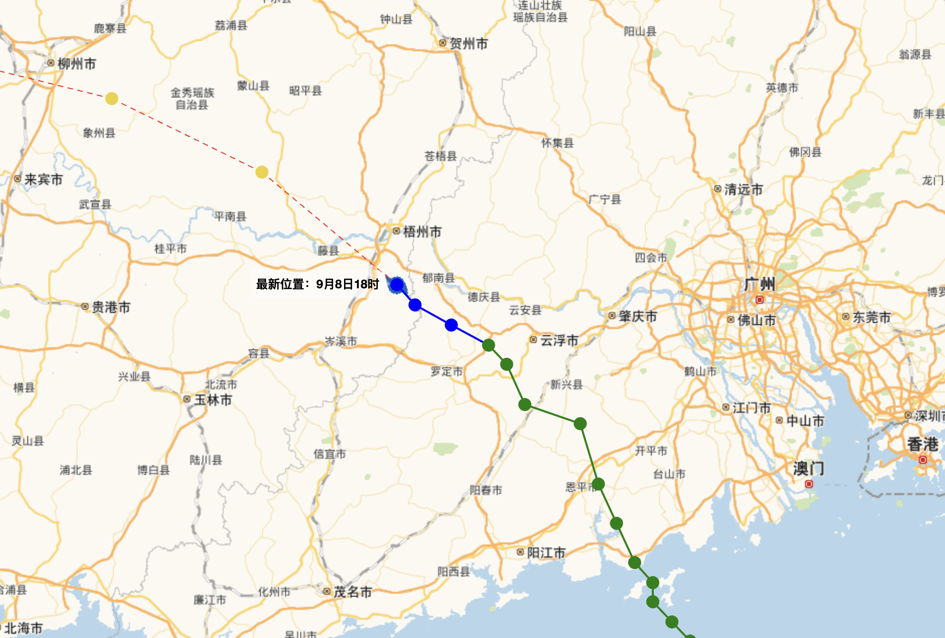 滚动｜深圳市解除台风蓝色预警信号和所有暴雨预警信号