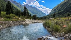 四姑娘山秋景如画