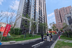 上海：老邻居相聚新房子 谈家桥小区迎居民回搬（7）